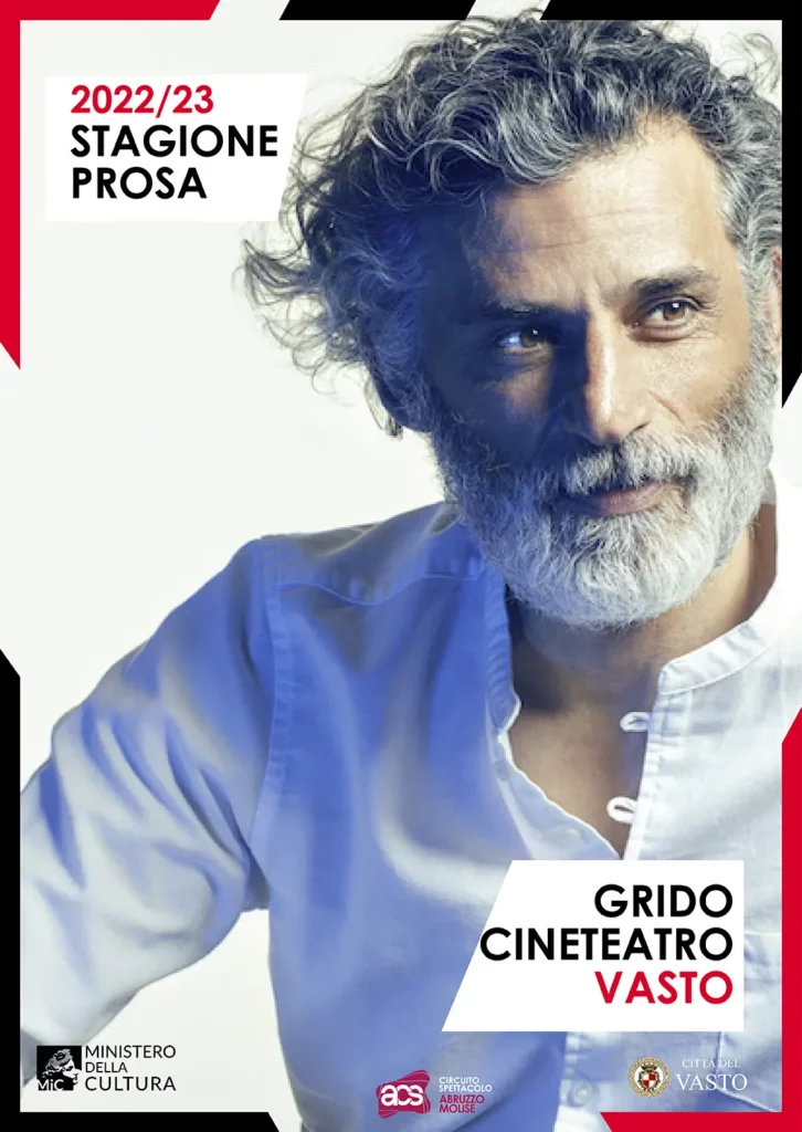 Enrico Lo Verso, Uno, nessuno, centomila, 15 gennaio 2023, Grido Cineteatro di Vasto.